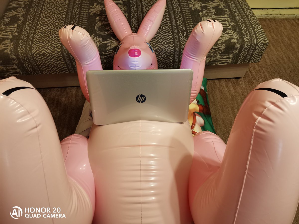 I know that this #squeakysaturday
Is over but here comes my #inflatable HP kangaroo.