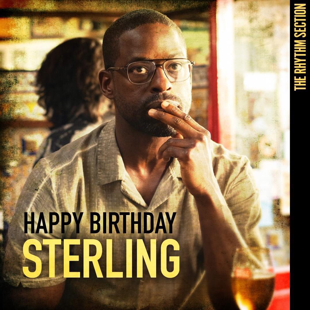 Wishing <a href="/SterlingKBrown/">Sterling K Brown</a> a very happy birthday!