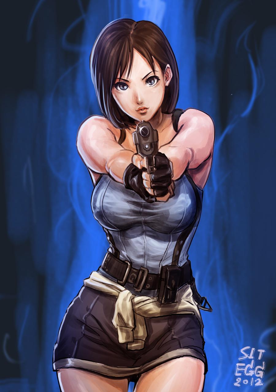 RESIDENT EVIL Fan Art (JILL VALENTINE)