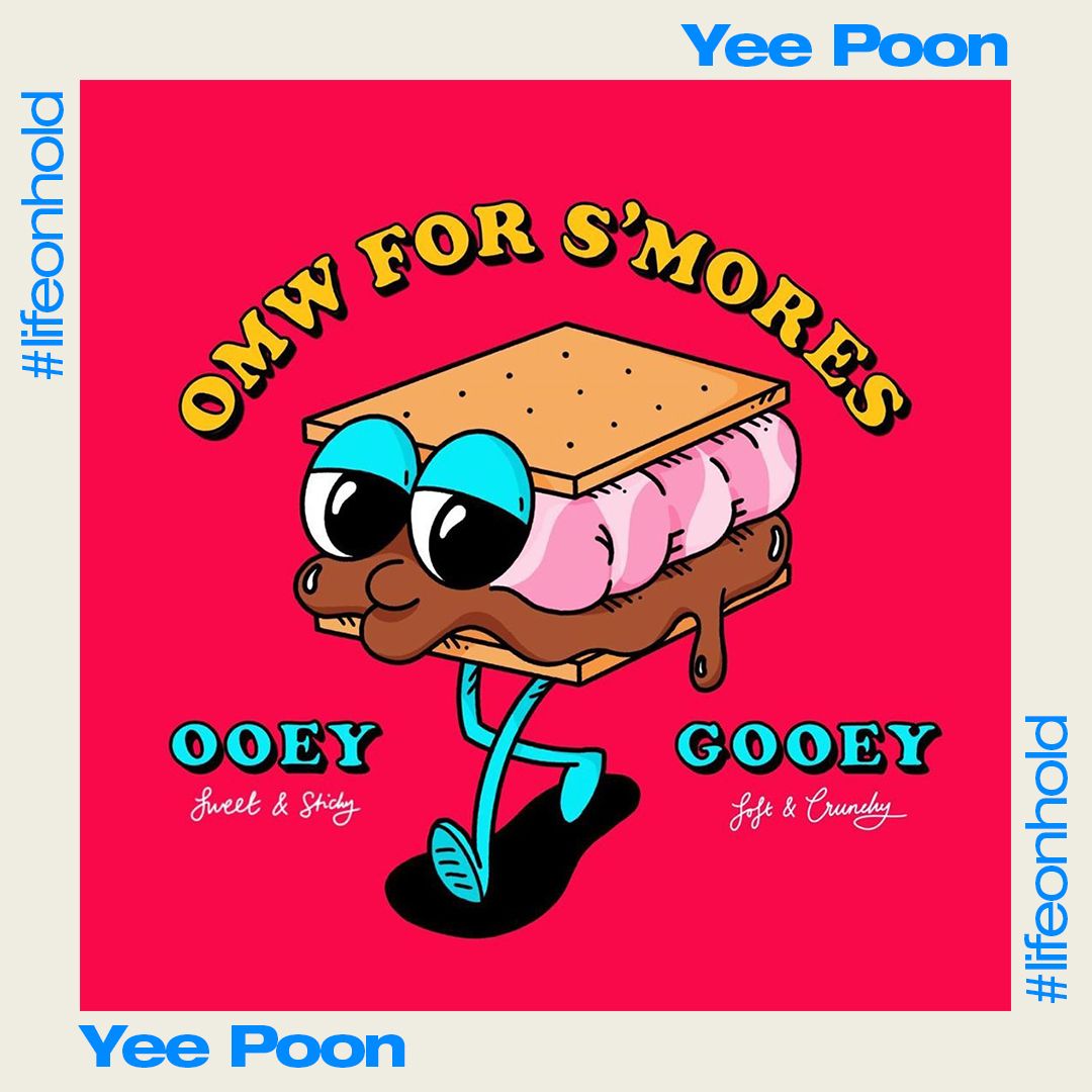 One of our absolute favs, another key artist for you today is Yee Poon ! Don't forget to sign up on our website if you want to remix her Life On Hold artwork. buff.ly/39I2b3j  #lifeonhold