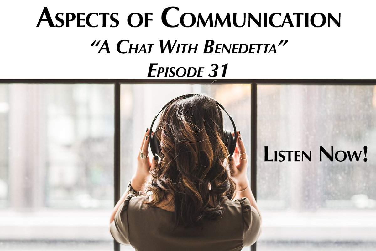 Episode 31 of “A Chat With Benedetta” was all about communication: what affects our breathing, physically and emotionally, and our favorite treatments for feeling congested or silenced. We reminded ourselves to always stay mindful of speaking our truth. ss1.us/a/xPD4v5fl