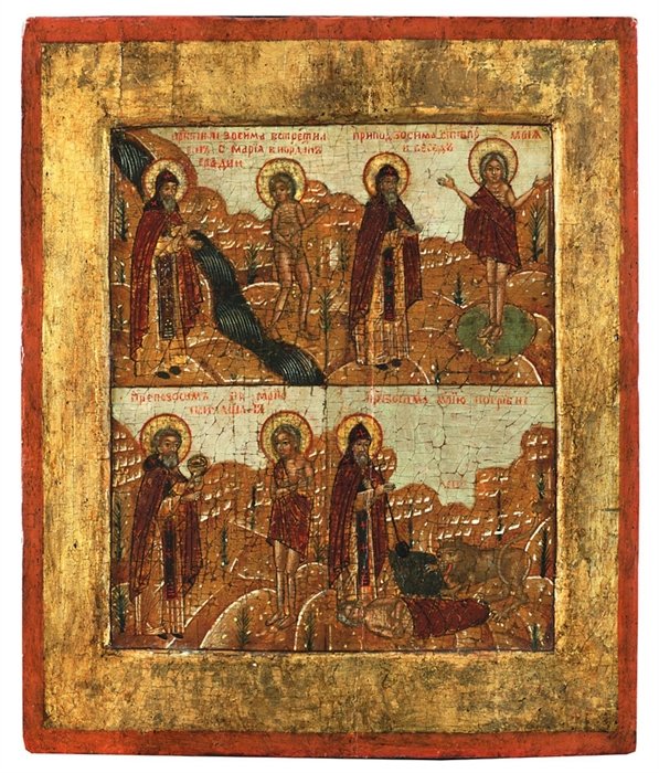 mrussianicons's tweet photo. The Fifth Sunday of Lent recalls the memory of Saint Mary of Egypt.

Scenes from the Life of Saint Mary of Egypt
c.1600
Russia

#russianicon #stmary #maryofegypt #lent #lent2020 https://t.co/LBcoNEakrh