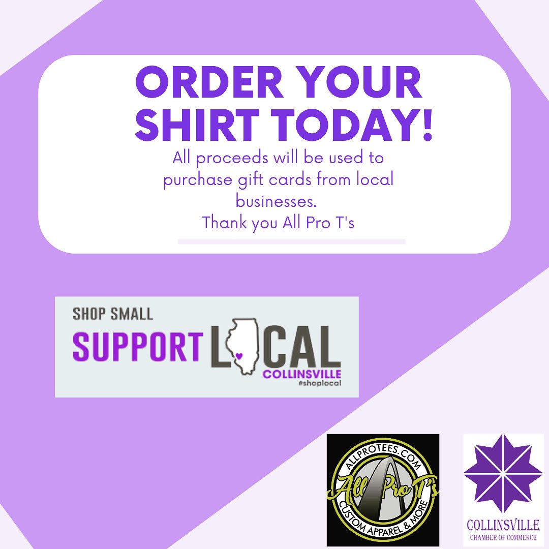 Two more days to order!! Thank you for supporting your Community during this tough time 💜 
sscv2020.itemorder.com/sale
#collinsvillestrong #shopsmall