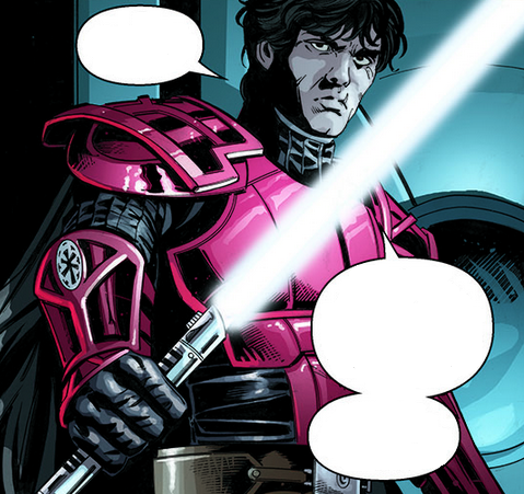 BetterThanJedi's tweet photo. --a harsh war.

"...One of her Majesty's own descendants has become one of our greatest enemies... Well, be on the look out 'Darth Caedus'. The Imperial Knights will never let your First Order near Fel borders... We'll kill you before you try." https://t.co/JuJw4yQNxo