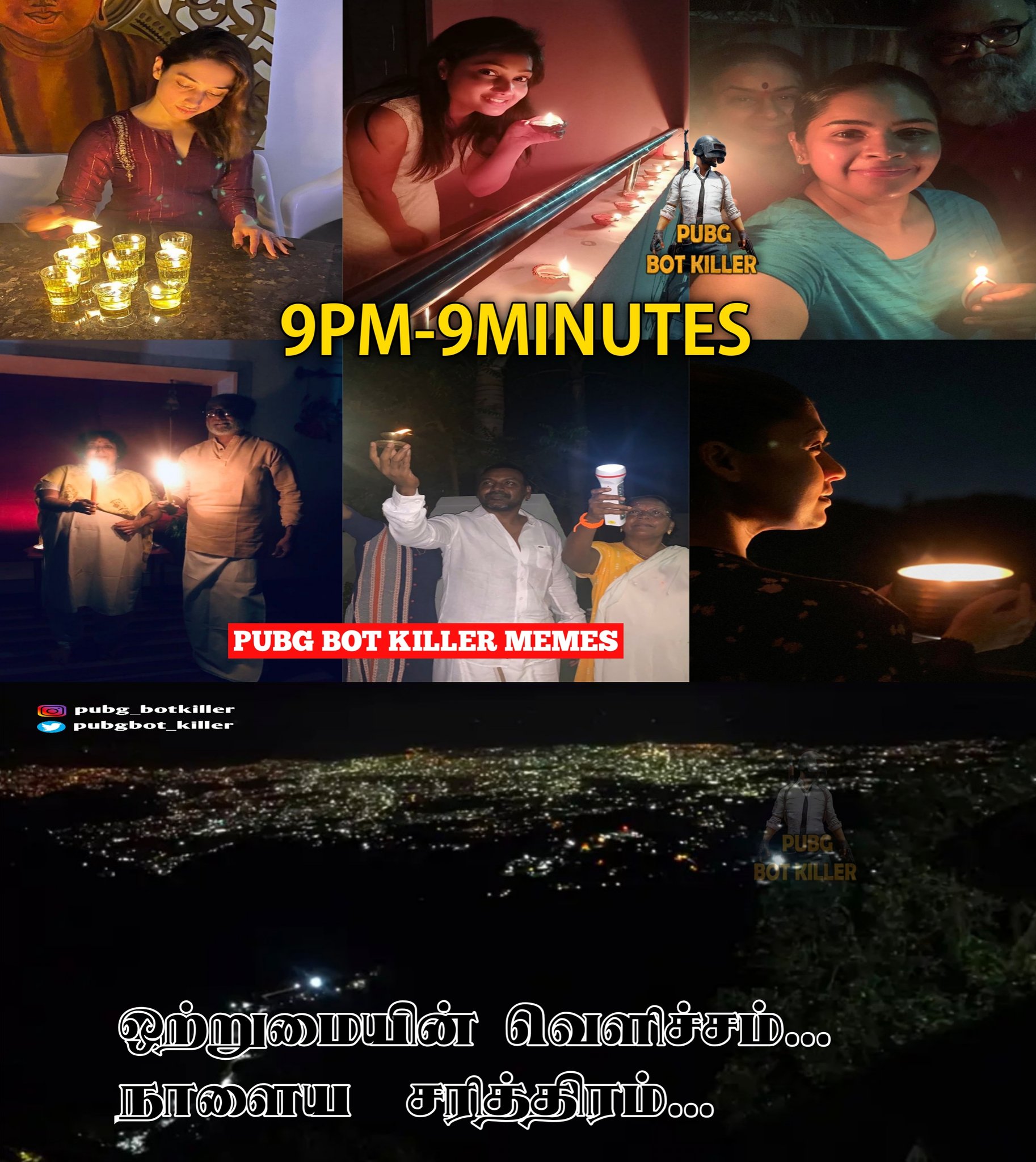 Pubg Bot Killer So Powerful Is The Light Of Unity That It Can Illuminate The Whole Earth Harathi Hahaha Offl Lawrence Rajinikanth Actormohanraman T Co Zonzgffbbe Twitter