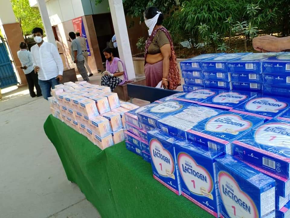 FoundationLadli's tweet photo. @NestleIndiaCare  @NestleIndia FYI @FoundationLadli Distributed #Lactogen #BabyMilk #Powder fr Aprox #500 #Underpriviledged New BornBabies &amp; #SanitaryKits in  Ambedkar Ngr #Slum During #lockdown Wth Support of @DCPSouthDelhi @DelhiPolice @PMOIndia @HelenClarkNZ @ANI @MinistryWCD https://t.co/7YDptt1Wiy