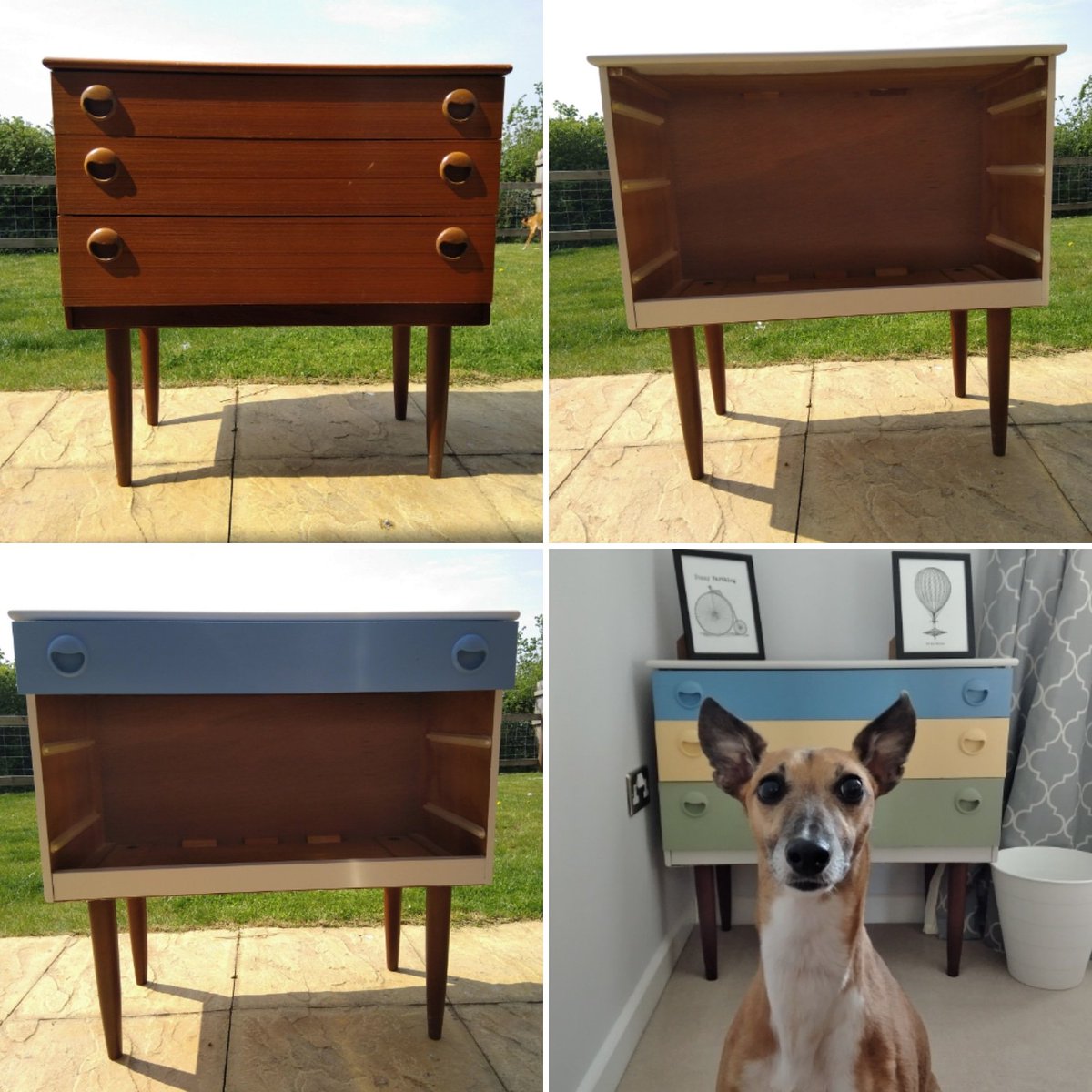 Weather_Ellie's tweet photo. Weekend well spent #upcycling 👌💚💙💛 #secondhand https://t.co/uBAqLOpc7I