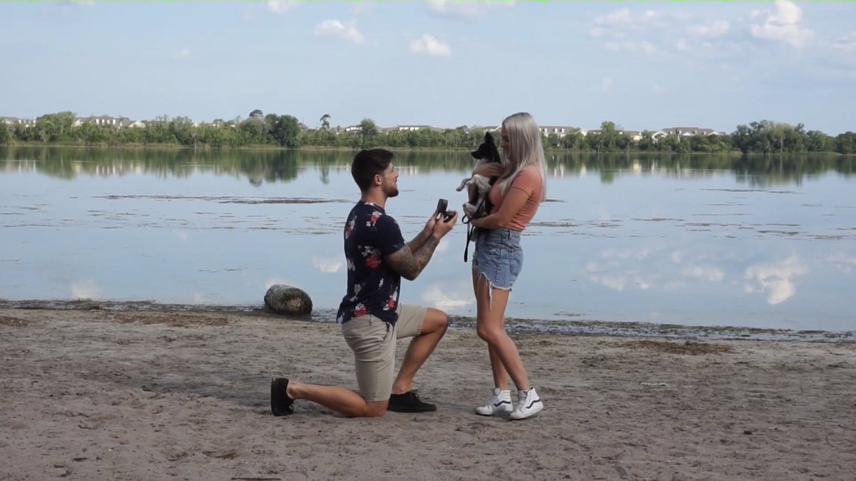 thePenelopeFord's tweet photo. Thank you everyone for all the love and congratulations for the most amazing day of our lives. Ahh 🦋💕 #ENGAGED !!! https://t.co/FRZU5cxHvp