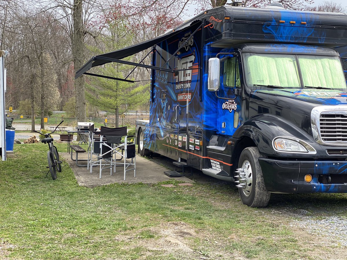 LiveLikeOutlaws's tweet photo. My little set up here at the @JonestownKOA isn’t bad! https://t.co/JEecwY4Jpu