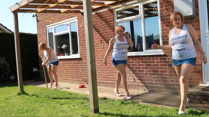 My new YouTube video is shot and set as a Premiere for Monday 6th April at 11.30am at https://t.co/iDLD4n94yp<a href="/tag/leather"class="tags"><span>#leather</span></a><a href="/tag/tights"class="tags"><span>#tights</span></a><a href="/tag/office"class="tags"><span>#office</span></a><a href="/tag/suit"class="tags"><span>#suit</span></a><a href="/tag/stilettos"class="tags"><span>#stilettos</span></a><a href="/tag/highheel"class="tags"><span>#highheel</span></a>