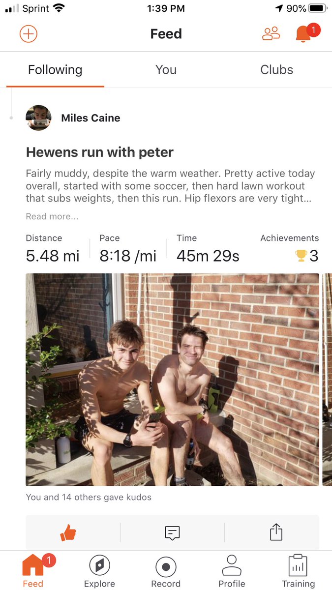 Brit Affolter-Caine (@britanyaffolter) on Twitter photo If you can only train with family members due to social distancing, itβs nice when that person is your brother and teammate. #tigerup <a href="/witt_xctf/">Wittenberg Cross Country/Track & Field</a> If you can only train with family members due to social distancing, itβs nice when that person is your brother and teammate. #tigerup <a href="/witt_xctf/">Wittenberg Cross Country/Track & Field</a>