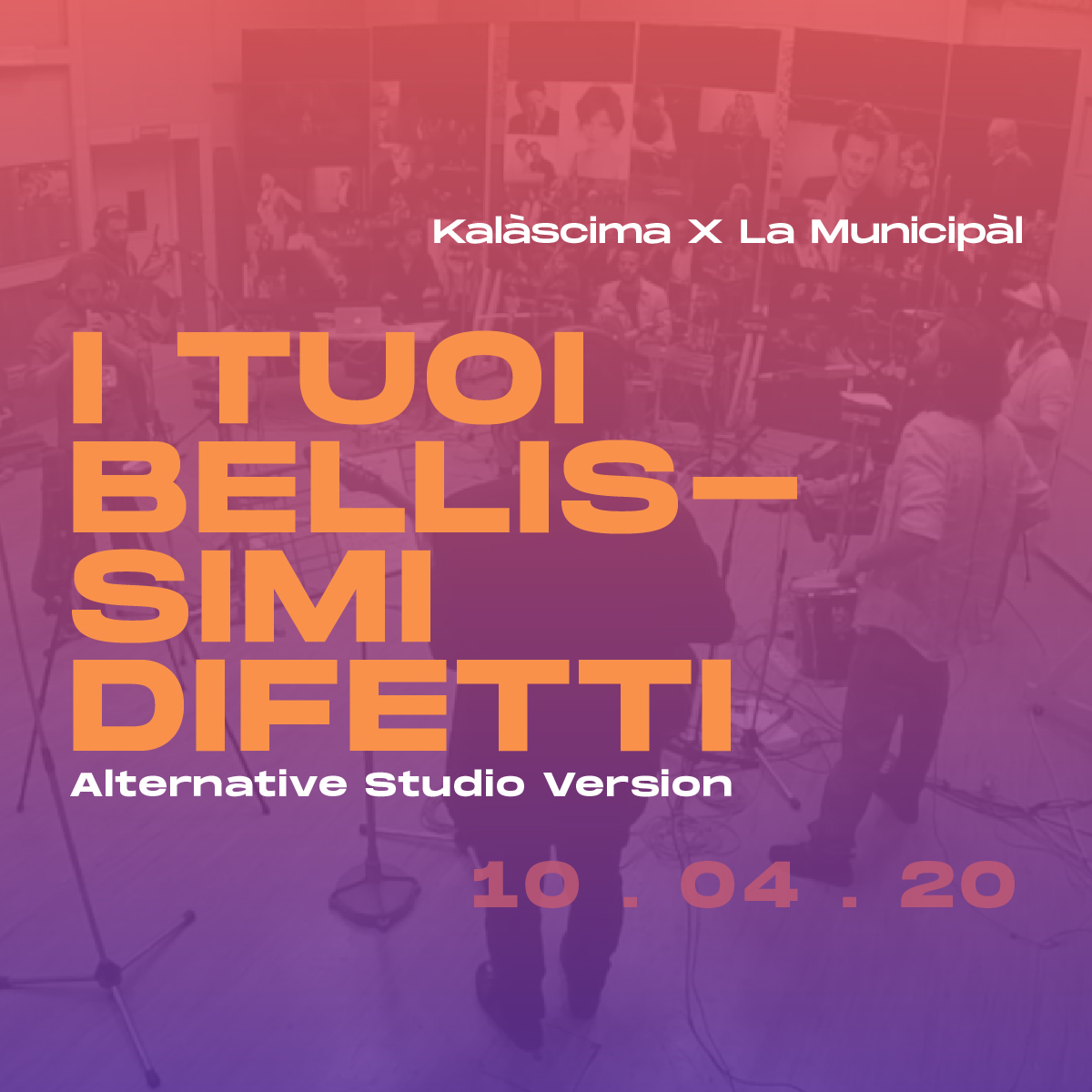 #kalàscima X La MUNICIPàL
🎵 "I tuoi bellissimi difetti"
(alternative studio version)
@ Zazà - <a href="/RaiTre/">Rai3</a> i
⏰ 10 . 04 . 2020 ⏰
#savethedate