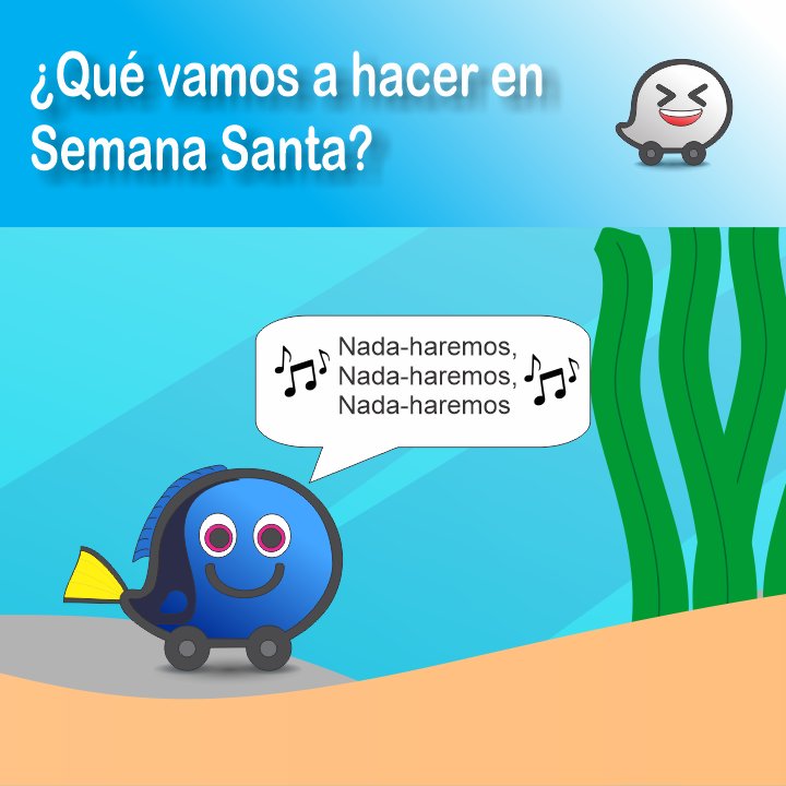 #WazeGT en #SemanaSanta recuerda #QuédateEnCasa