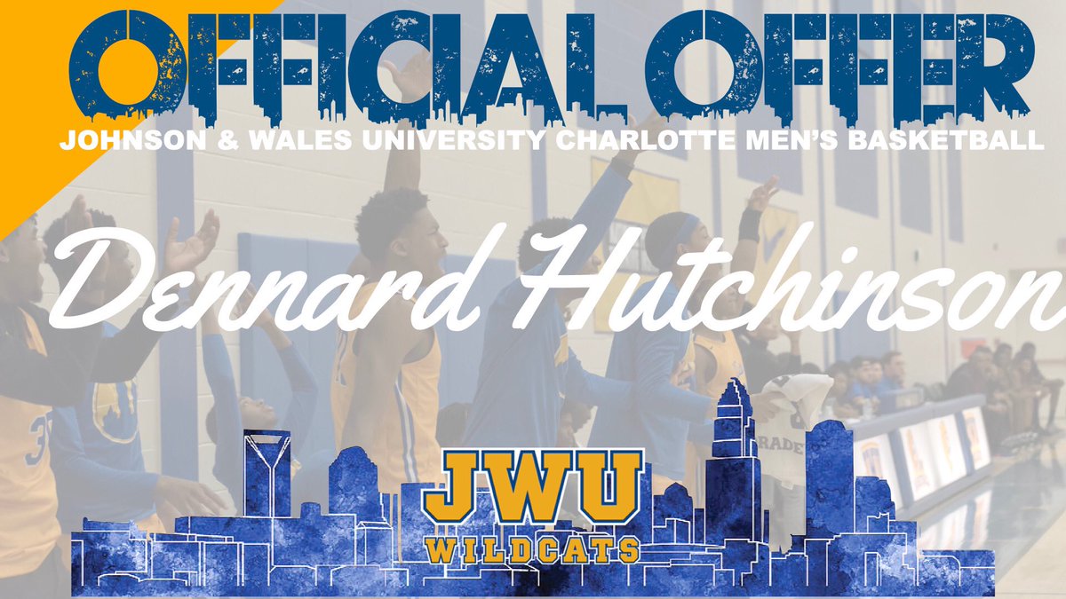 dhutch2002's tweet image. Blessed to recieve an offer from Johnson &amp;amp; Wales💙💛