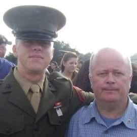  #SouthieVeterans1) CPL Kevin Conroy USMC 3rd Engineer Bn, 3rd Marine Div. & 7th Bn, 1st FSST. Okinawa & Camp Pendleton, CA 1975-782) CPL Paul Lombard USMC - FAST (Fleet Anti Terrorism Team) & 3rd Bn / 2nd Marine Regiment. 2009-2014(Pictured with CPL Conroy)