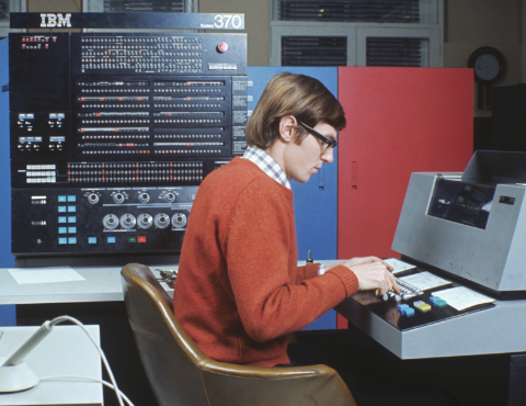 vzverovich's tweet photo. with everyone on lockdown, COBOL programmers are finally returning to their mainframes. nature is healing, we are the virus. https://t.co/00RbiW4ho9