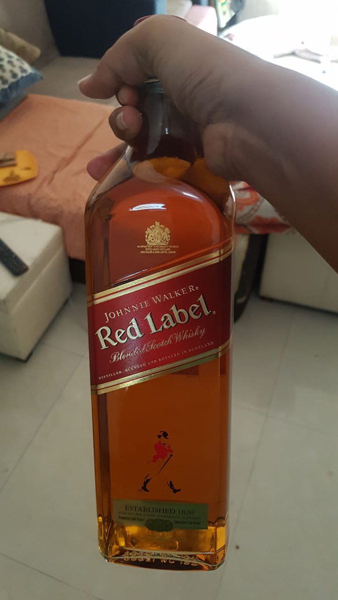 BhayanakPuppy's tweet photo. I Don't even drink and a friend gifted me this. What do I do with it now? https://t.co/dyp9X0qUDp