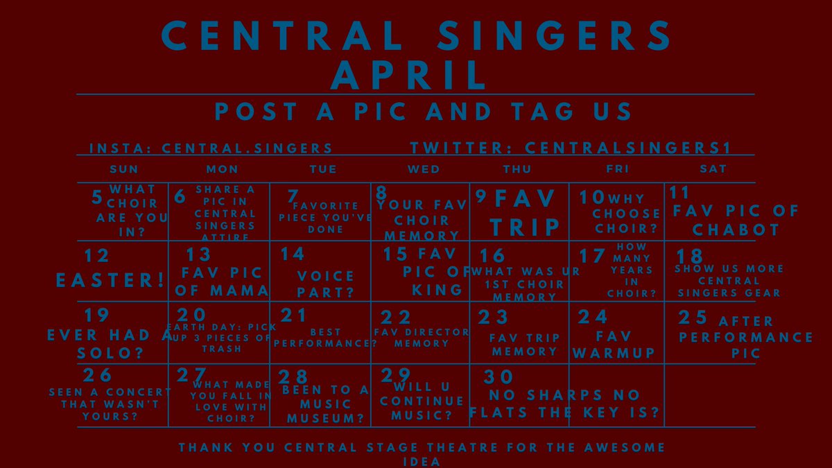 Central Singers (@centralsingers1) on Twitter photo 