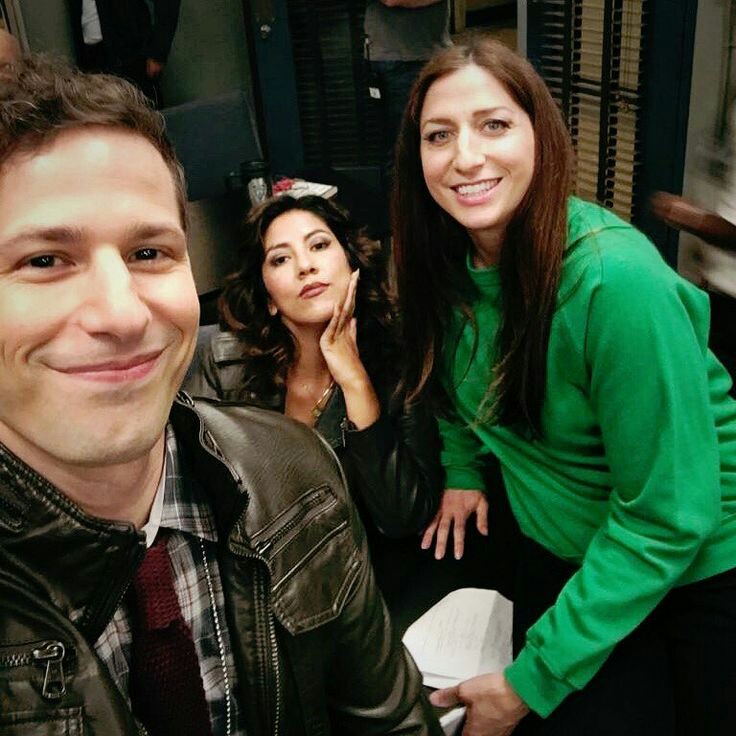 Pics of  #Brooklyn99   cast that I found on pinterest; The thread