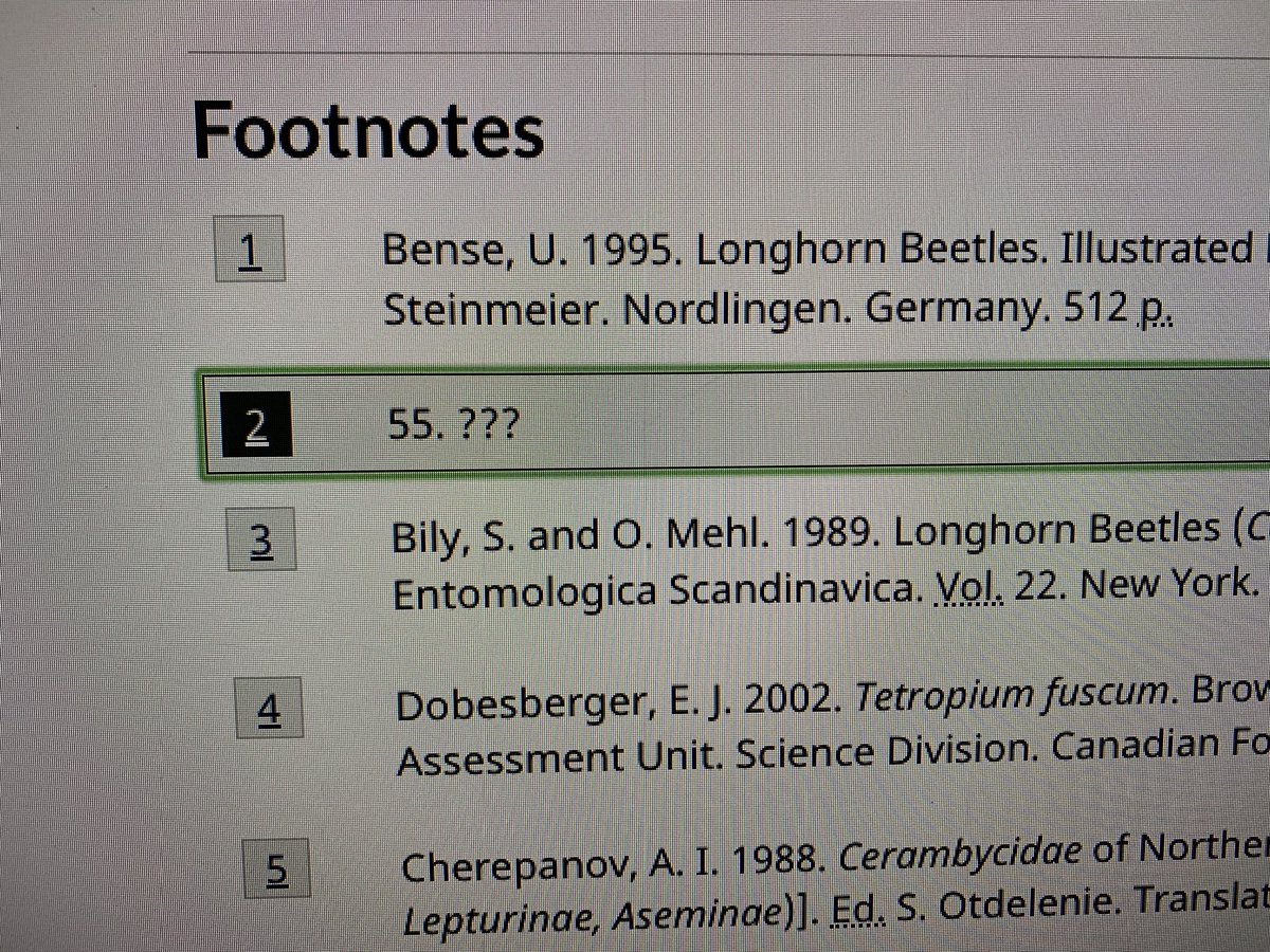 jennla10's tweet photo. CFIA has a handy feature where you can click on a citation on their site and it takes you right to the citation in the references list....very handy!Good thing this one is only cited 19 times on this page...😒 #thesiswriting #phdlife https://t.co/zQtjzvS3Lc