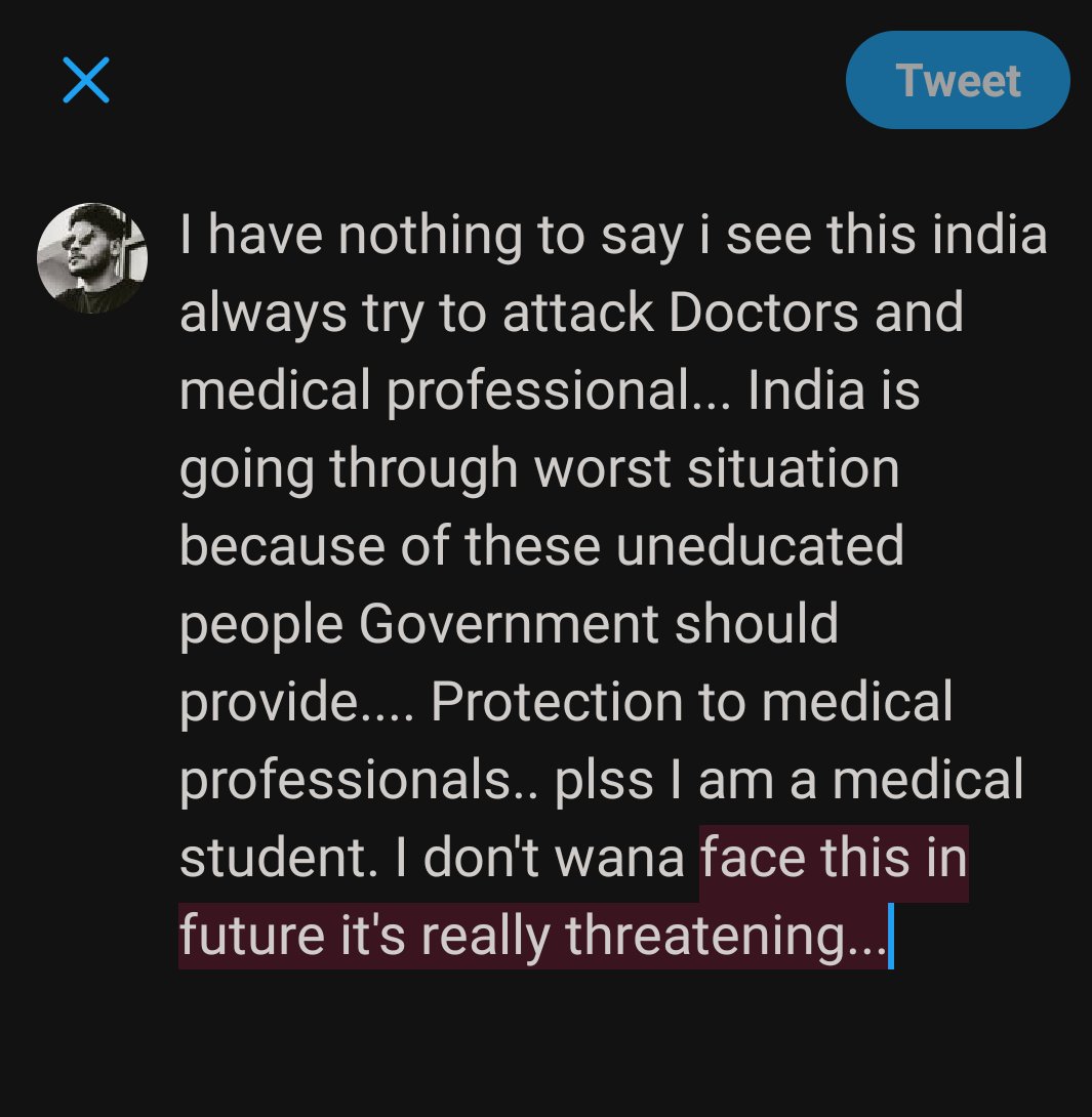 Light_Tiwari's tweet photo. Shameless people attacking Doctors who are taking risks of life but still working to help us at this time.
#StopInjusticeToDoctors #DoctorsKoBachao #StopAttacksondoctors #Doespmcare #ModijiSaveDoctors https://t.co/bv4Mk5zzc9