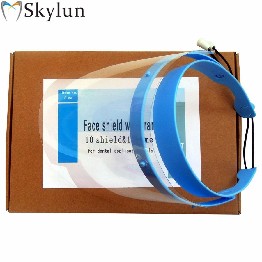gshrihari's tweet photo. 2 SETS Dental Face Shield Mask Protection Mask Clear Anti-Fog Protective Factory Dental Lab 1 frame 10 visor films SL707 is now available in our shop for only $79.98. Buy it now  https://t.co/UL0lOn0U6c https://t.co/QAtc3kABWS