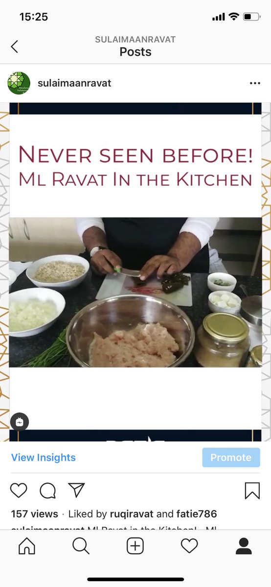 sulaimaanravat's tweet photo. Ml Ravat in the Kitchen!
Click the link below to watch the video
https://t.co/vZy5mM6Noy
#covid19southafrica #nationallockdown #coronavirussouthafrica #malechef #manup #mancancook #realmancook #manupchellange #appreciatewomen #womenofislam #revivethesunnah #sunnahcooking https://t.co/HJXrbJBJT8