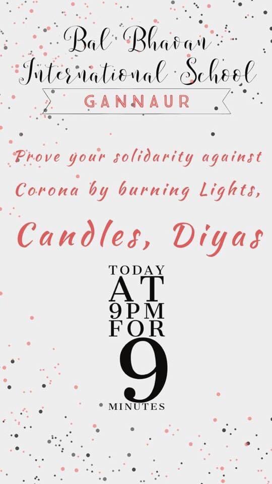priyanka_tweet's tweet photo. Those who plan to light up candles and diyas, make sure not to use sanitiser before. Stand up! Light up! Together we win https://t.co/l9pMwkr47f