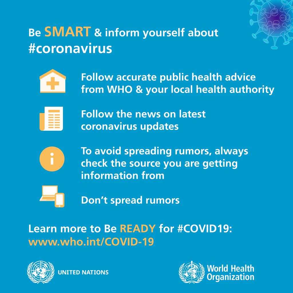 WananchiWaseme's tweet photo. As responsible youth leaders we should avoid being the source of fake news. Before you click that share button always verify the #COVID19 information with your Ministry of Health office, @WHO or @AfricaCDC https://t.co/BYAl6AmQzQ