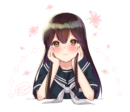 金剛(艦これ) 「いつも駆逐艦系ばかり描いてるけど戦艦系とか空母系も実はたまには描いてたり……アピ」|壱十九 / illustratorのイラスト