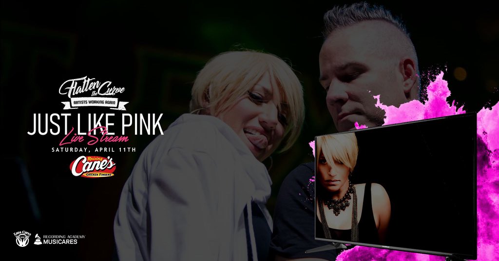 JustLike_Pink's tweet photo. STREAMING LIVE! Fans from afar this is your chance to see us live! Tune in April 11 at 6:30 US central time.  @pinkiesfamily_ @pinks_tribe @piink_fanclub @PinkEuropeans https://t.co/9J20x1CJyV https://t.co/ffBN5ALM5N