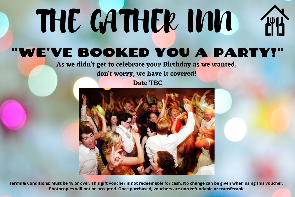 BrightonBnB's tweet photo. Do you have a friends Birthday coming up and their plans have been ruined? Don't worry, we can help put a smile on their face! We have gift vouchers available! You can buy now, pay later! 
https://t.co/Ykzu7fZE4s https://t.co/w9HQJOHMLR