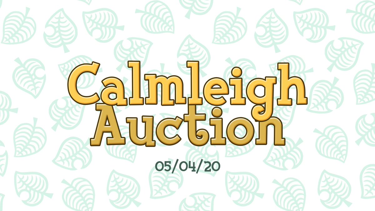 ~ CALMLEIGH AUCTION ~Our second auction has begun! Until 8 PM (BST), you can bid on ALL YOU WANT! (This has been amended from the original two-item restriction).Make sure you have read up on how this auction works (check pinned tweet).Check out our lots below!   #ACNH  