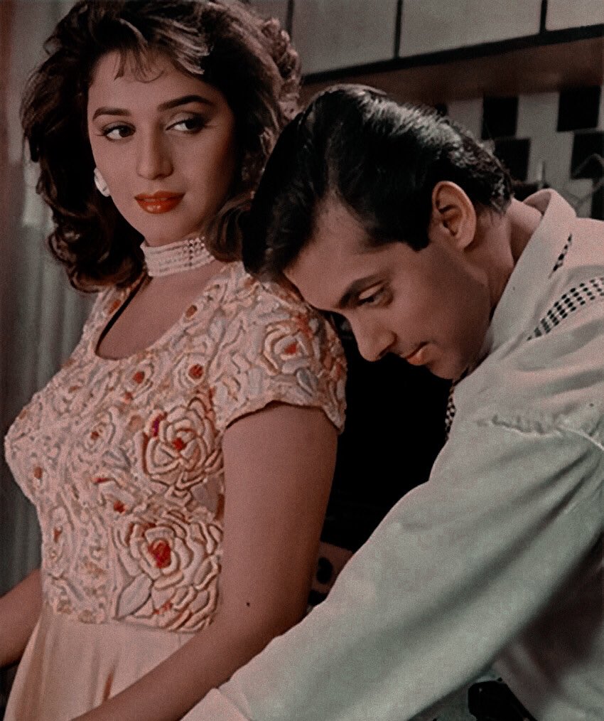 —hum aapke hain koun iconic?!! ICONIC !!! the whole album ; salman-madhuri ; the feels the emotions ; madhuri’s looks chef’s kiss <3