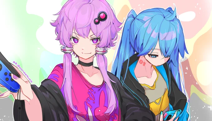ゆかりさんとミクさん 