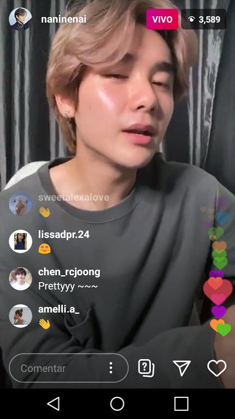 LilShawtt's tweet photo. My baby's IG live. #naninenai #achidb 
@achidb 💕 https://t.co/GvI4TE56wB