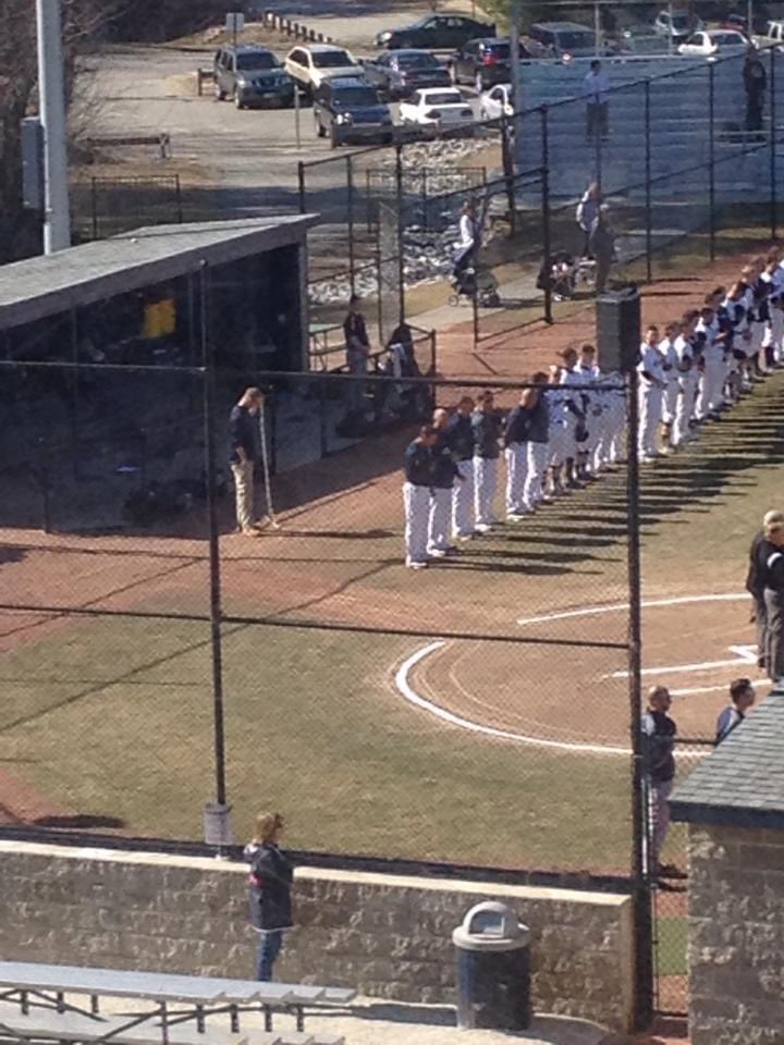 Throwback- 7 years ago <a href="/SNHU_Baseball/">SNHU Baseball</a> game- <a href="/patgallogly/">Patrick Gallogly</a>  finished getting the field ready, right when the anthem started- always respect the 🇺🇸- miss the spring sports! <a href="/snhupenmen/">SNHU Athletics</a> <a href="/ScottLoiseau/">Scott Loiseau</a> <a href="/dukejg/">Gassman</a>