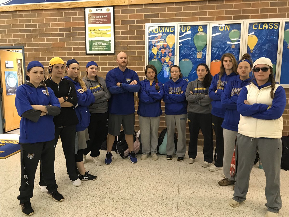 roboadsa's tweet photo. In these difficult times we are forced to deal with missing sports, this picture always makes me laugh. The school day “theme” 2 years ago was a Coach Cross OUT. They nailed it! 
#RamPride https://t.co/AdW0GhdqUB