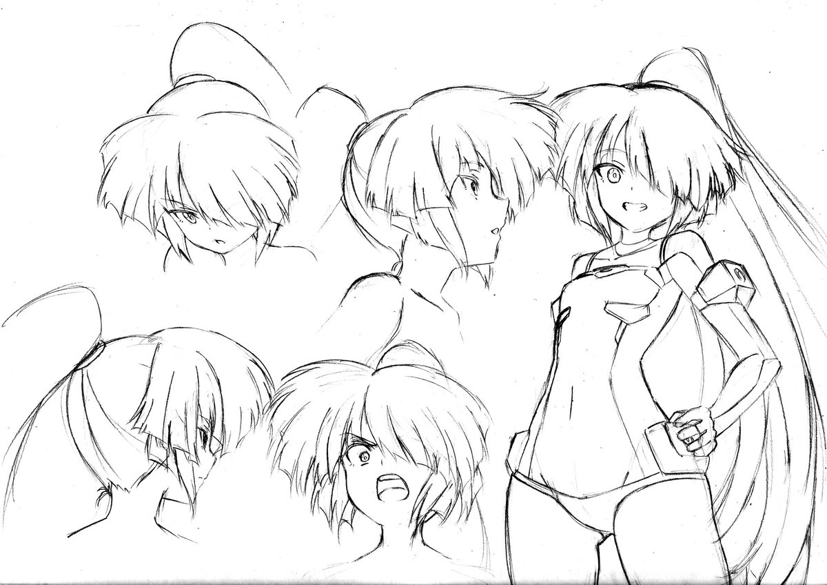 1号リメイクしました。

#オリジナル 