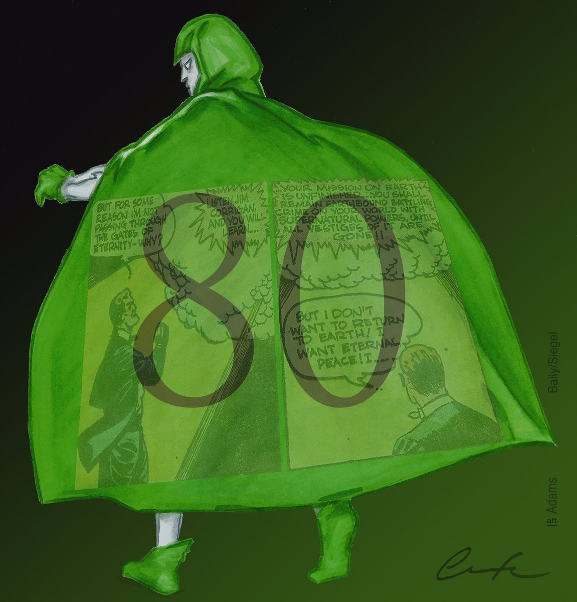 ChuckBrouilette's tweet photo. #HappyBirthday #BernardBaily #comicArtist #sinisterAndAustere #wellDrafted #simplicityOfStyle worked at #EisnerAndIgerStudio introduced #TexThompson in #ActionComics #1 co-created #TheSpectre80 #TheHourMan80 @DCComics started #BailyPublications w #MacRaboy Kane/Infantino/Frazetta https://t.co/lLYV6IUTuz