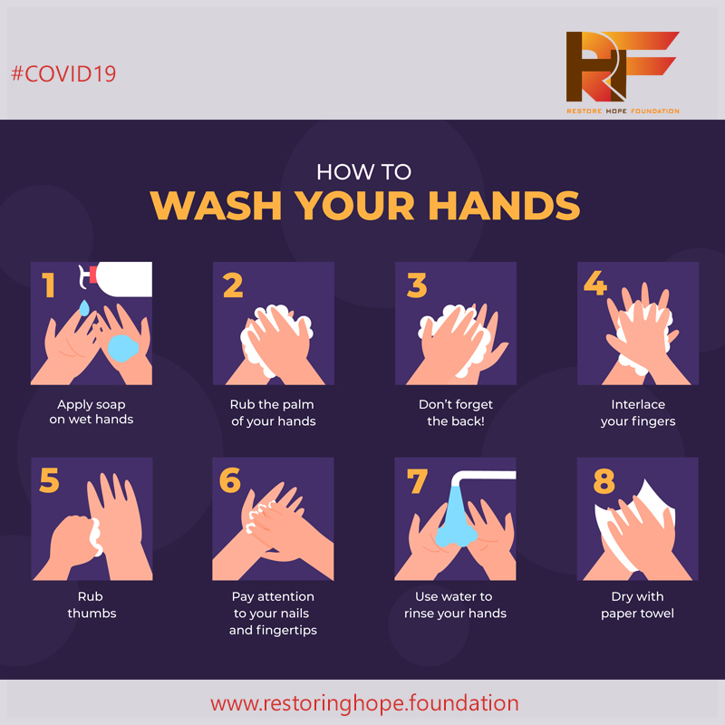 RHF_RestoreHope's tweet photo. Wash your hands!👐

Visit us: https://t.co/l5HTBmG636
.
.
.
.
#RestoreHopeFoundation #Covid19 #Corona #Virus #Prevention #NGO #Africa #Kenya https://t.co/W3z3HitSgh