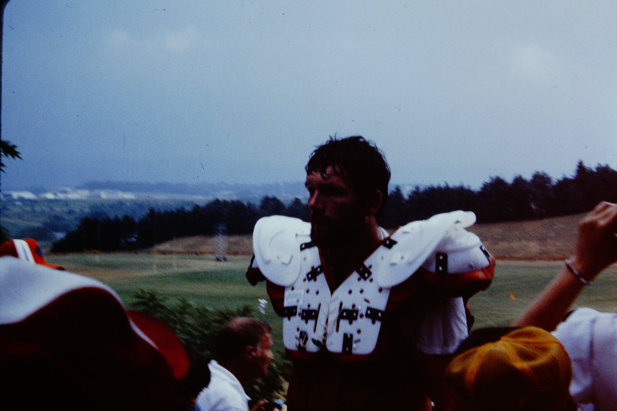 A few more from camp...Someone tell Bradshaw to put a shirt on!