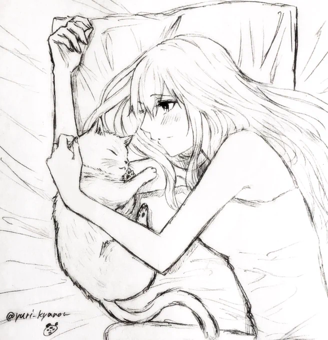 猫とみしろさん

#みしろんあーと 
