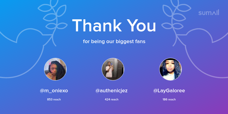 playboychubs's tweet photo. Our biggest fans this week: m_oniexo, authenicjez, LayGaloree. Thank you! via https://t.co/7DbimVilKW https://t.co/b7z4BCJkIp