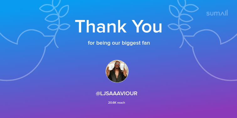 amDjTouch's tweet photo. Our biggest fans this week: LJSAAAVIOUR. Thank you! via https://t.co/c1aGuZ9l1O https://t.co/ywlqvxWa5q