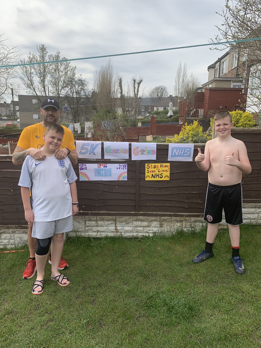 ClaireC06856243's tweet photo. My husband raised money to support the NHS by doing the 5k garden grind today! Well done #5kgardengrind https://t.co/jZhG2M8kv7