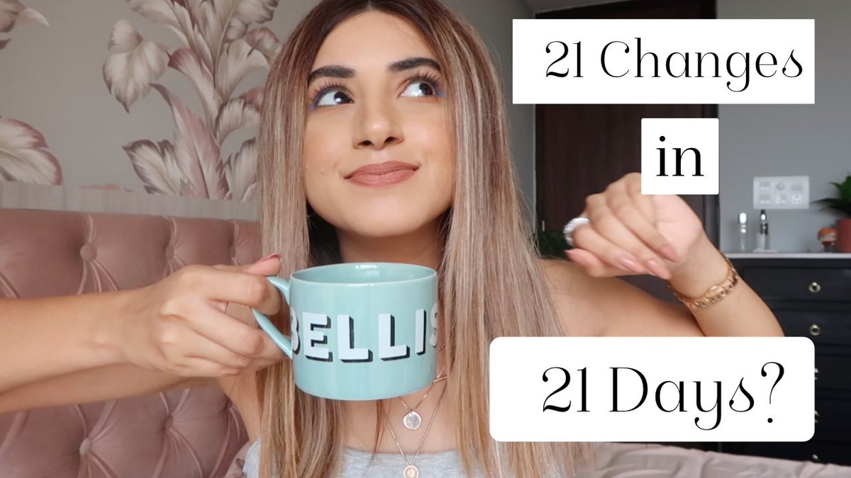 Last week I shared 21 things I’m changing in the 21 day lockdown on my YouTube channel. If you haven’t watched it, click the link below and watch it before a new video goes up on my channel tomorrow!☺️

youtu.be/AF4WOJsfxyw