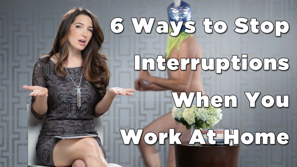 DrFriedemannS's tweet image. 6 ways to stop interruptions when you work at home: buff.ly/3a7iveD (via @marieforleo) #workfromhome #workfromhomechallenge
