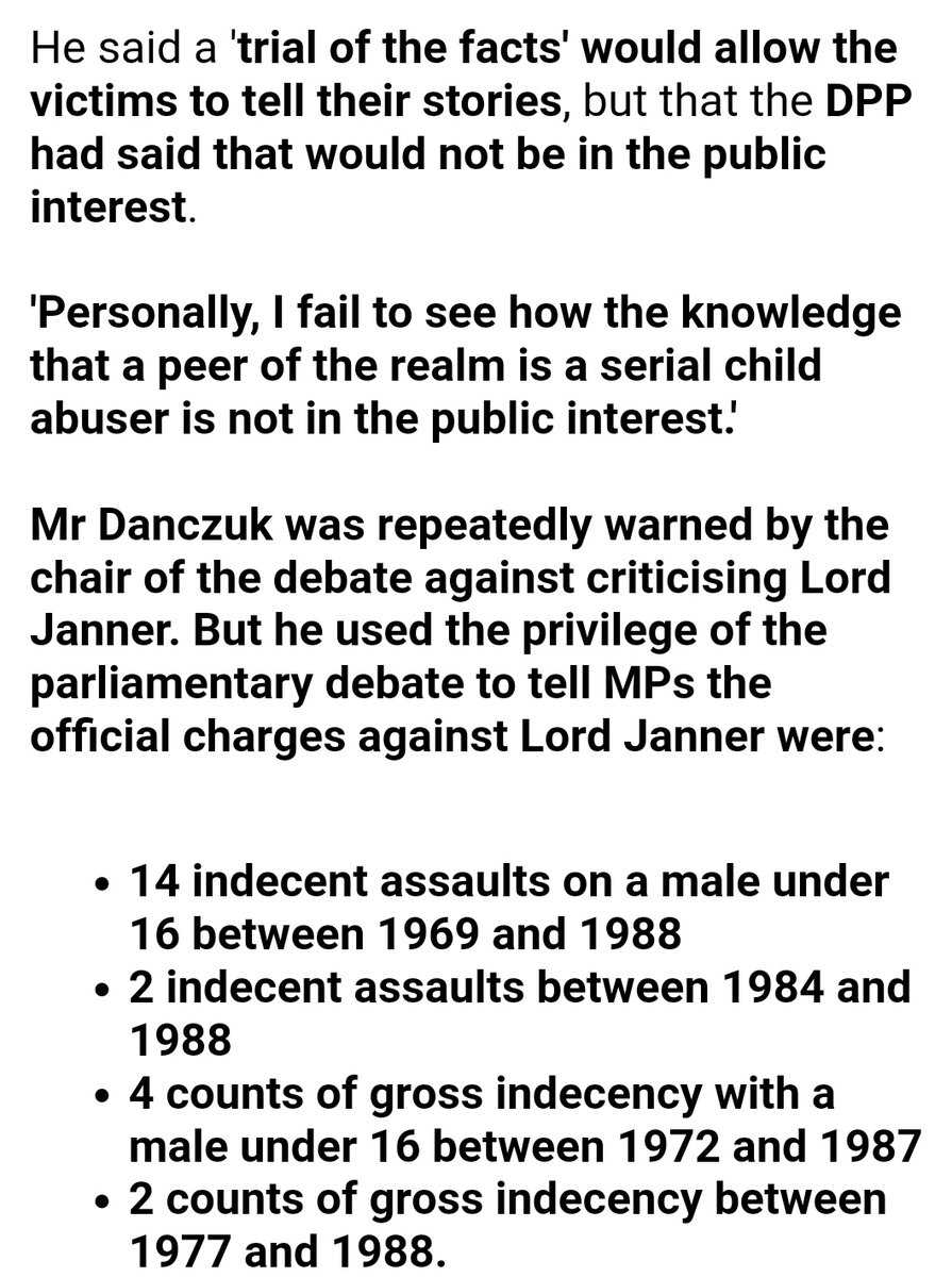 What better place to start than that stalwart paedophile of the Labour Party, Greville Janner.When Simon Danczuk made his allegations against Janner in the HoC in 2015, it was the former DPP Keir Starmer who defended the decision not to charge Janner. https://www.dailymail.co.uk/news/article-3136208/Labour-peer-Lord-Janner-violated-raped-tortured-children-PARLIAMENT-claims-Simon-Danczuk-bombshell-debate.html
