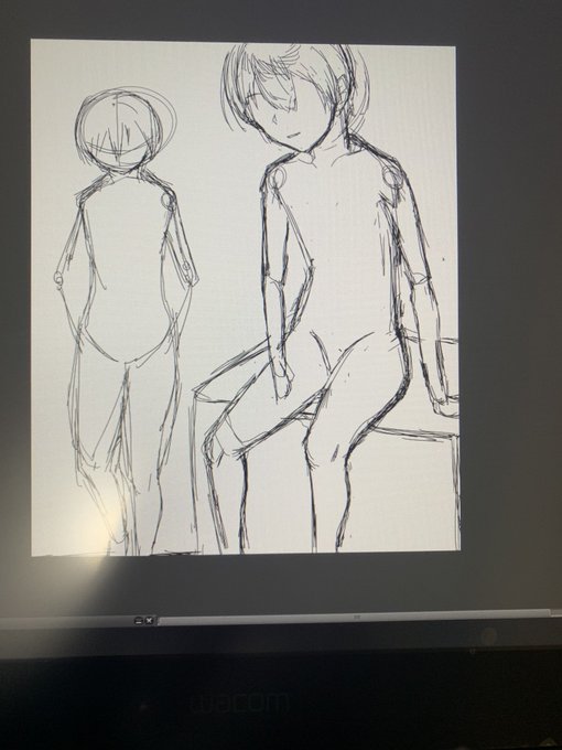 佐々木&amp;瓜江ラフ 